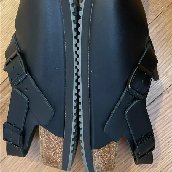 Birkenstock Black Tokio Super Grip sandals 39 like new 8-8.5 - Picture 13 of 13